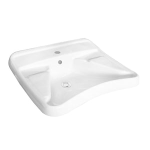 Lavabo ergonomico per disabili  - Bianco