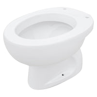 Vaso wc a pavimento scarico a parete infanzia bianco lucido