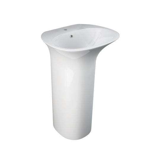 Lavabo freestanding in ceramica bianco con foro rubinetto Sensation - Rak Ceramics