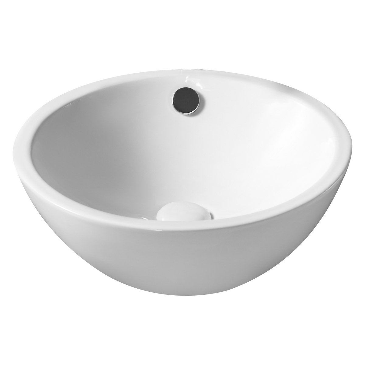 Lavabo appoggio LA25 bianco dm 39.5