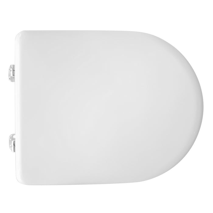 Copriwater compatibile per WC Dolomite vaso Quadrarco 1 forma 7 Bianco