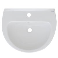Lavabo a parete 40x50 cm bianco LP80