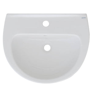 Lavabo a parete 40x50 cm bianco LP80
