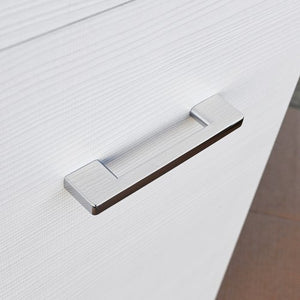 Lavatoio con mobile in legno e vasca in ABS con strizzatoio  - Bianco