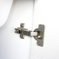 Lavatoio con mobile in legno e vasca in ABS con strizzatoio  - Bianco