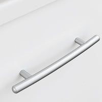 Lavatoio 45x50 1 anta con mobile in nobilitato idrofugo W100 e cesto estraibile - Bianco