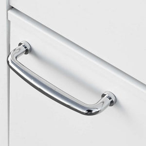 Lavatoio 45x60 con mobile 1 anta in PVC con tavola - Bianco