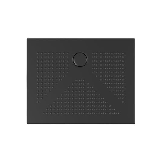 Piatto doccia rettangolare in ceramica 70x100 NERO OPACO H 3.6 cm - AFRICA
