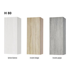 Colonna bagno sospesa CONGRAZIA cm 80 Rovere Beige