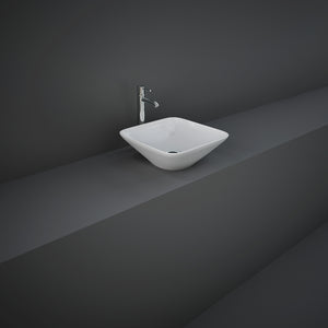 Lavabo appoggio quadrato Rak Ceramics - Bianco
