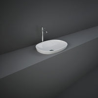 Lavabo incasso ovale Rak Ceramics Bianco