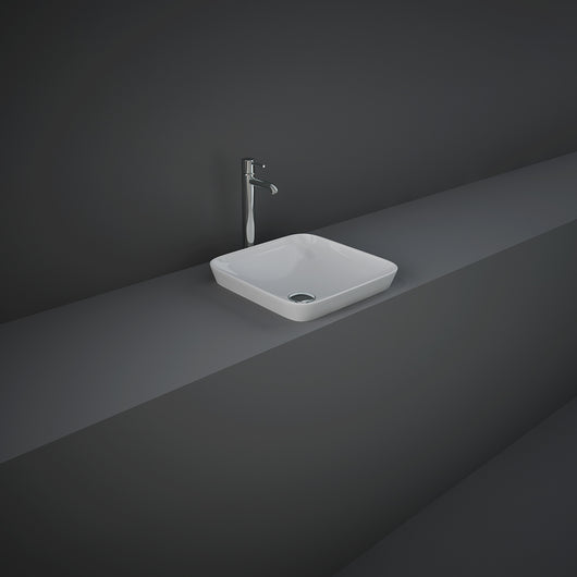 Lavabo incasso quadrato Rak Ceramics Bianco