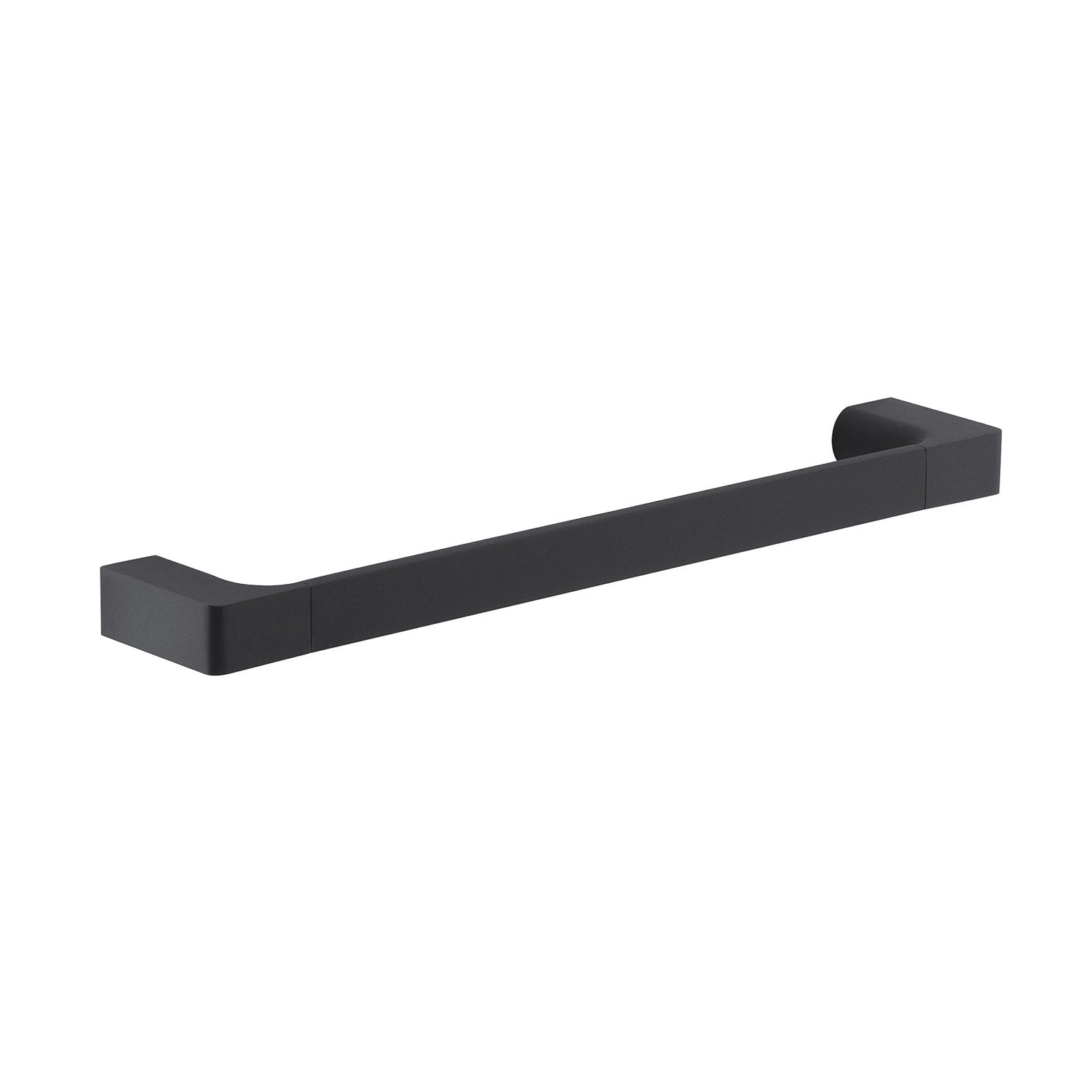 Portasalviette 35 cm da muro in ottone e Cromall PI21-35 Gedy serie PIRENEI Nero Opaco