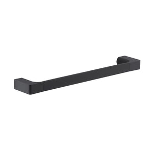 Portasalviette 35 cm da muro in ottone e Cromall PI21-35 Gedy serie PIRENEI Nero Opaco