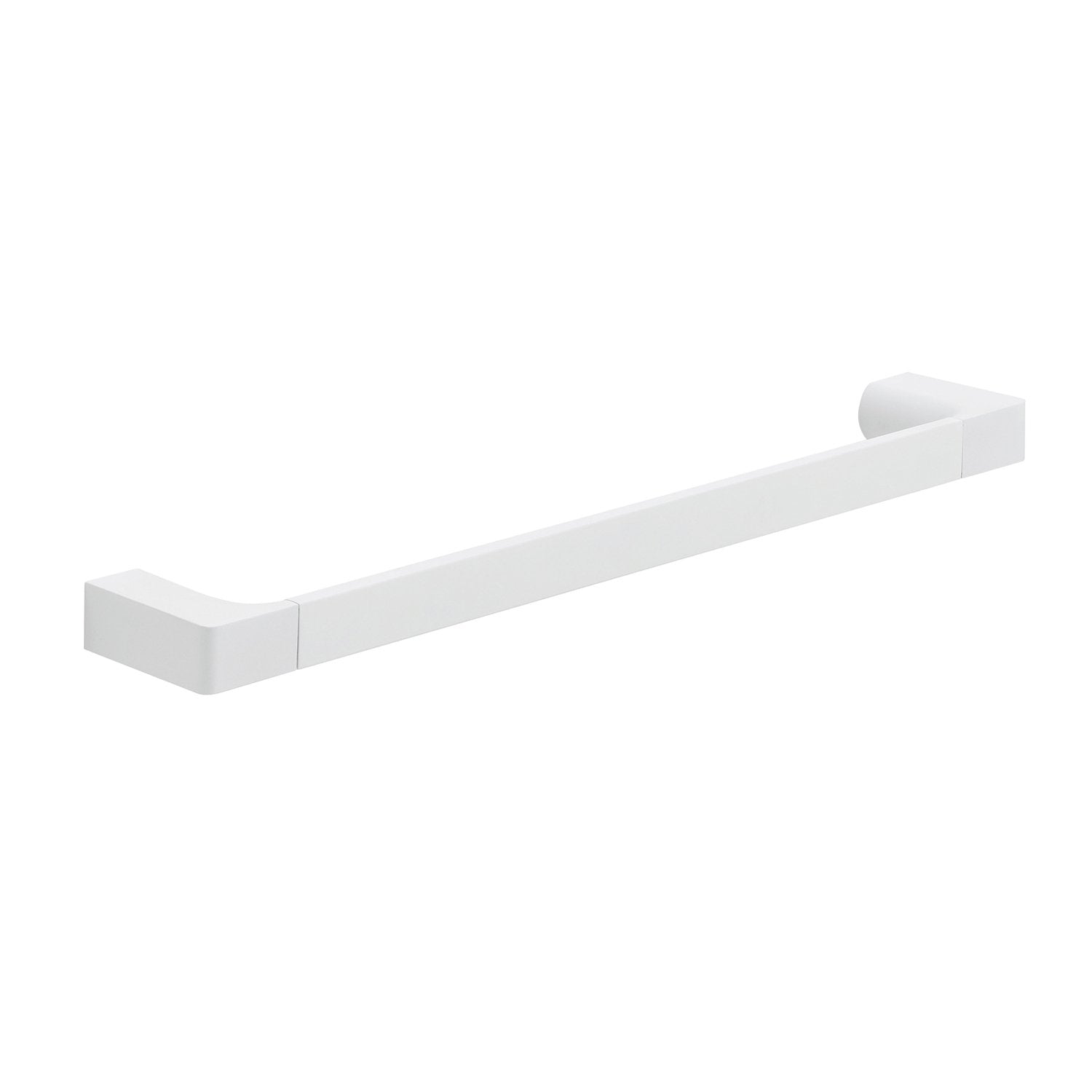 Portasalviette 45 cm in ottone e Cromall PI21-45 Gedy serie PIRENEI Bianco Opaco