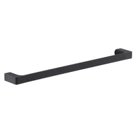 Portasalviette 60 cm da muro in ottone e Cromall PI21-60 Gedy serie PIRENEI Nero Opaco
