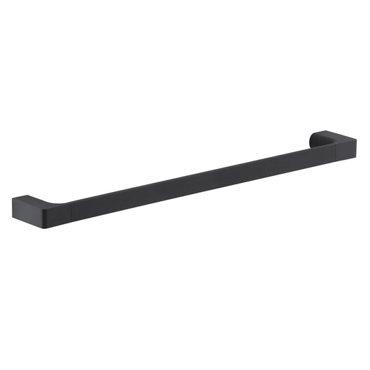 Portasalviette 60 cm da muro in ottone e Cromall PI21-60 Gedy serie PIRENEI Nero Opaco