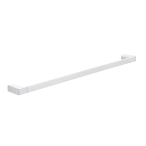 Portasalviette cm 80 da muro in ottone e Cromall PI21-80 Gedy serie PIRENEI Bianco Opaco