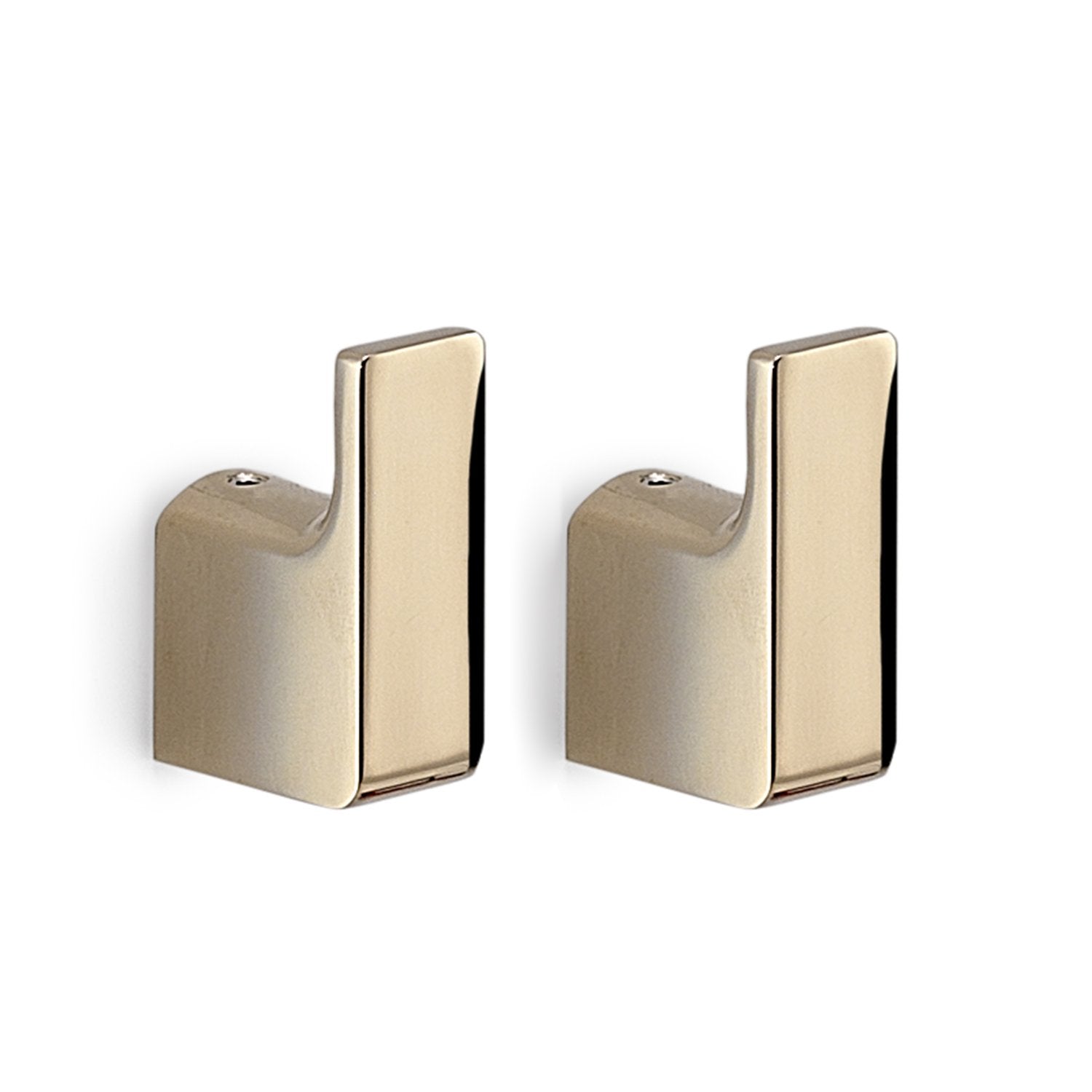 2 Appendiabiti da muro in ottone e Cromall PI27 Gedy serie PIRENEI Oro