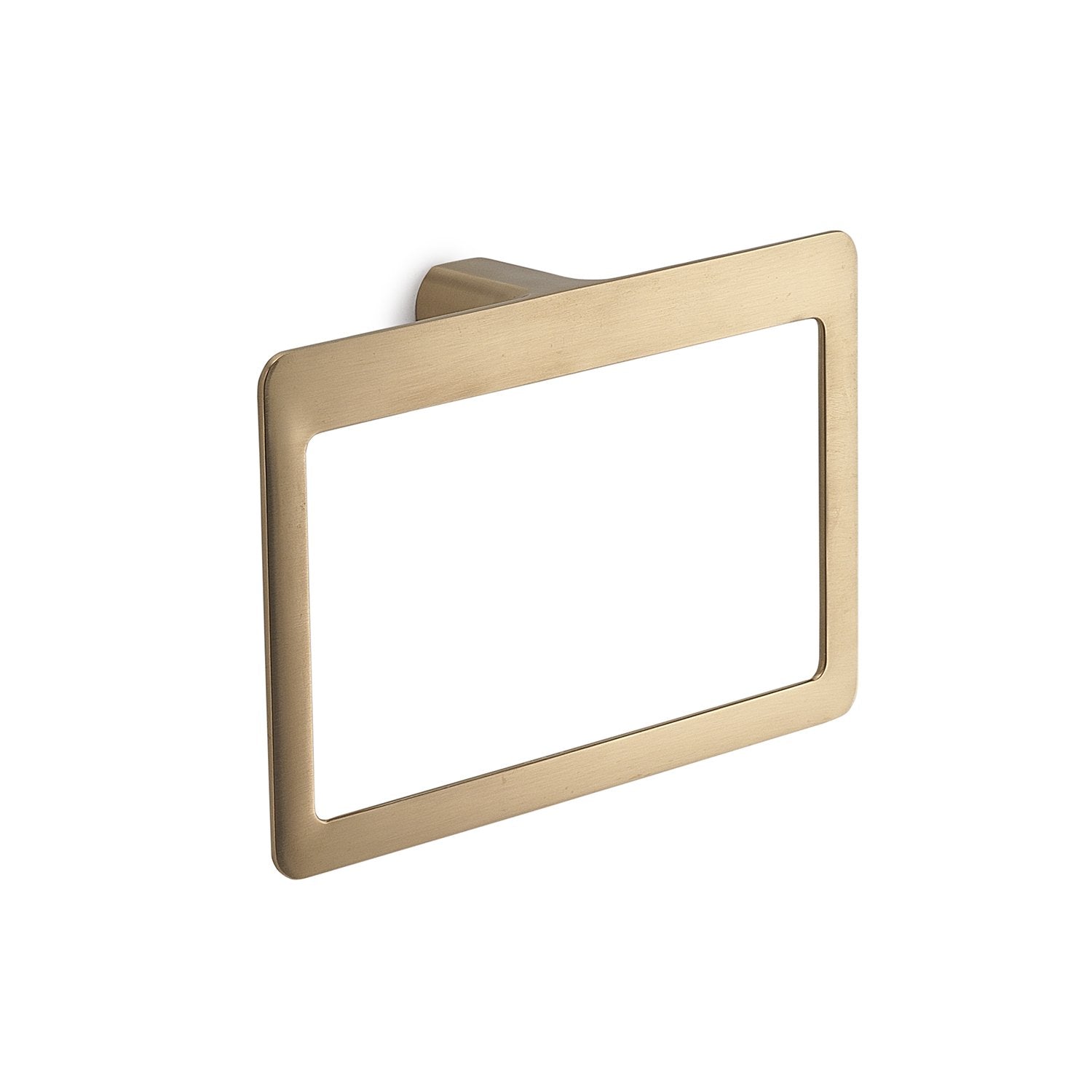 Portasalviette ad anello da muro in ottone e Cromall PI70 Gedy serie PIRENEI Oro Matt