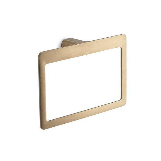 Portasalviette ad anello da muro in ottone e Cromall PI70 Gedy serie PIRENEI Oro Matt