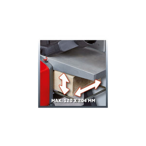 Trade Shop - Pialla A Filo E Spessore Einhell Tc-sp 204 Motore 1500 W Inclinazione 45° -