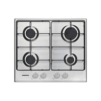 Piano cottura 4 fuochi colore inox Daewoo H6G40L2IT