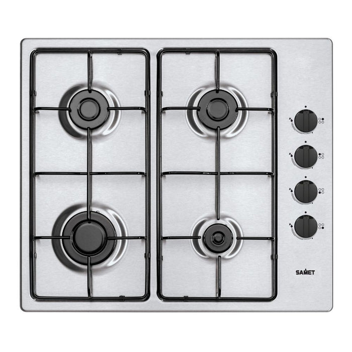 Piano cottura 4 fuochi inox Samet Ariane2025