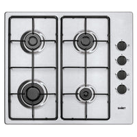 Piano cottura 4 fuochi inox Samet Ariane2025
