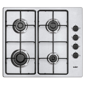 Piano cottura 4 fuochi inox Samet Ariane2025