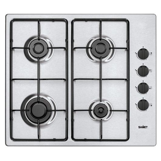 Piano cottura 4 fuochi inox Samet Ariane2025