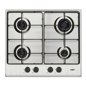 Piano cottura 4 fuochi inox Samet Circe2