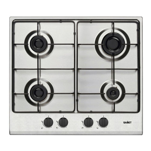 Piano cottura 4 fuochi inox Samet Circe2