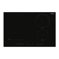 Piano cottura Daewoo H7IS50L1IT induzione 78 cm 6 zone nero