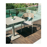 Piano In Alluminio 80X80 Tortora Moia