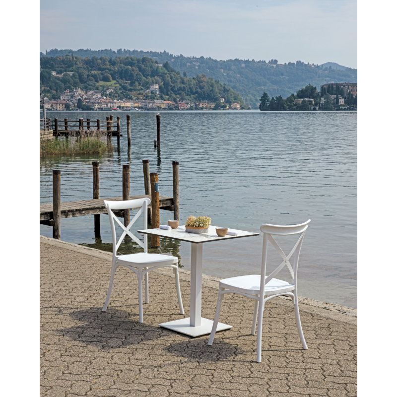 Piano In Hpl 70 X 70 Colore Marmo Moia