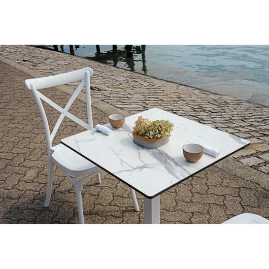 Piano In Hpl 70 X 70 Colore Marmo Moia