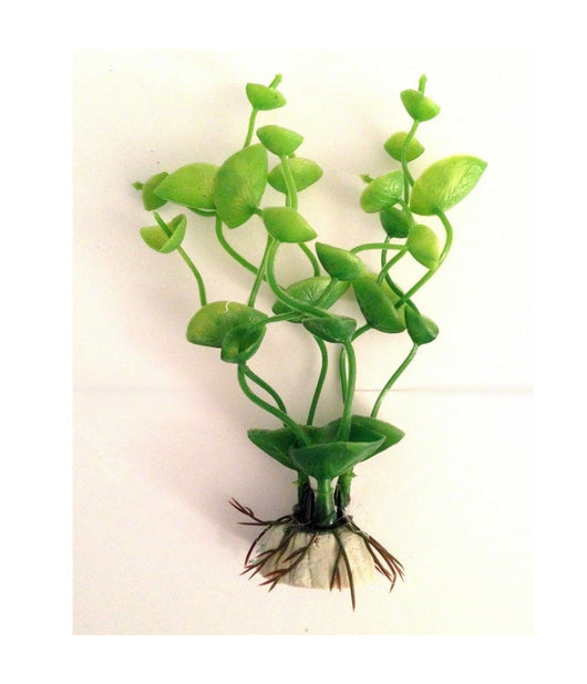 Pianta 13 Cm Piantina Artificiale Per Acquario Piante Finte Plastica Color Verde         