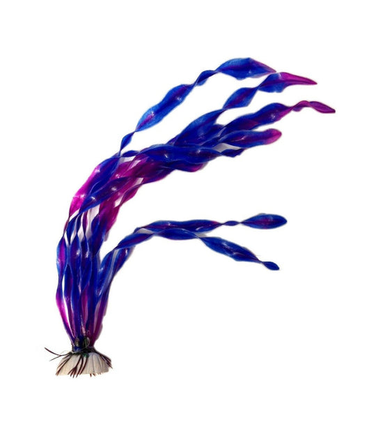 Pianta 30 Cm Piantina Artificiale Per Acquario Piante Finte Plastica Col. Viola         