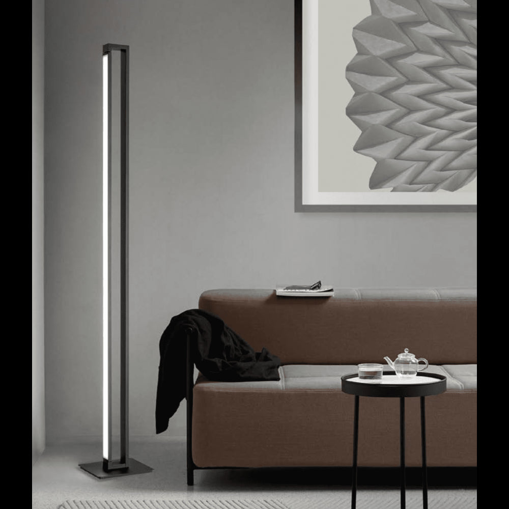 Piantana a Led Orientabile Basculante Perenz 27w 2495lm h.161cm CCT Bianca