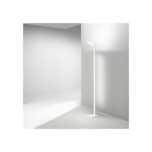 Piantana a Led QUADRA Bianca in metallo H.180 cm Perenz