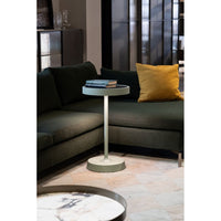 Barbell Solar RF - Lampada a led da terra solare e ricaricabile 65W - Piantana da esterno 3 altezze 156-113-70 cm Corten