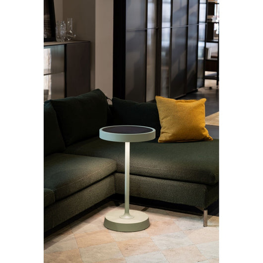 Barbell Solar RF - Lampada a led da terra solare e ricaricabile 65W - Piantana da esterno 3 altezze 156-113-70 cm Corten