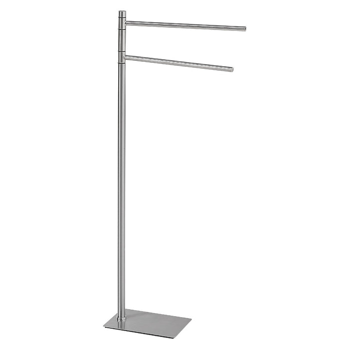 Piantana portasalviette con 2 aste orientabili acciaio spazzolato | sound