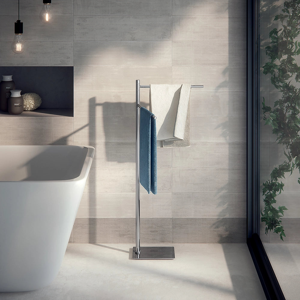 Piantana portasalviette Gedy in acciaio cromato | Trilly