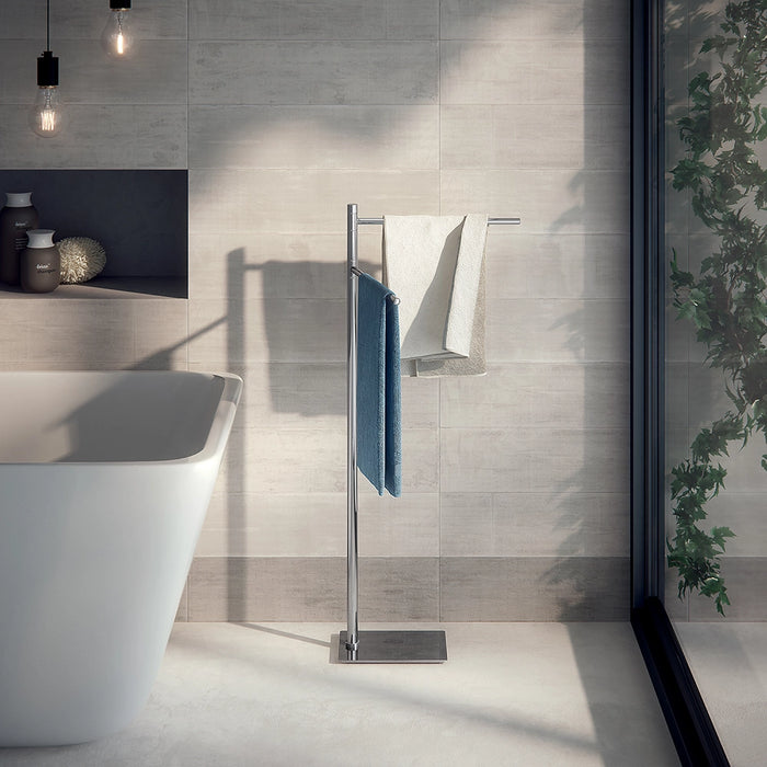 Piantana portasalviette Gedy in acciaio cromato | Trilly