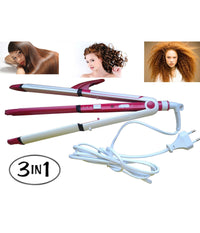 Piastra 3 In 1 Arriccia Capelli Lisci Frise' Arricciacapelli Professionale Sn710         