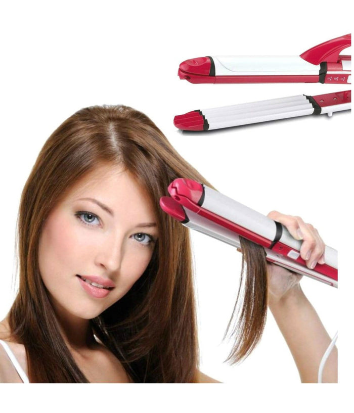 Piastra 3 In 1 Arriccia Capelli Lisci Frise' Arricciacapelli Professionale Sn710         