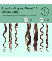 Piastra Arricciacapelli Elettrico Professionale Rotazione Automatica Vgr V-583         