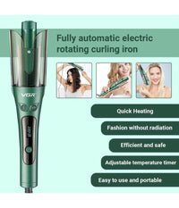 Piastra Arricciacapelli Elettrico Professionale Rotazione Automatica Vgr V-583         